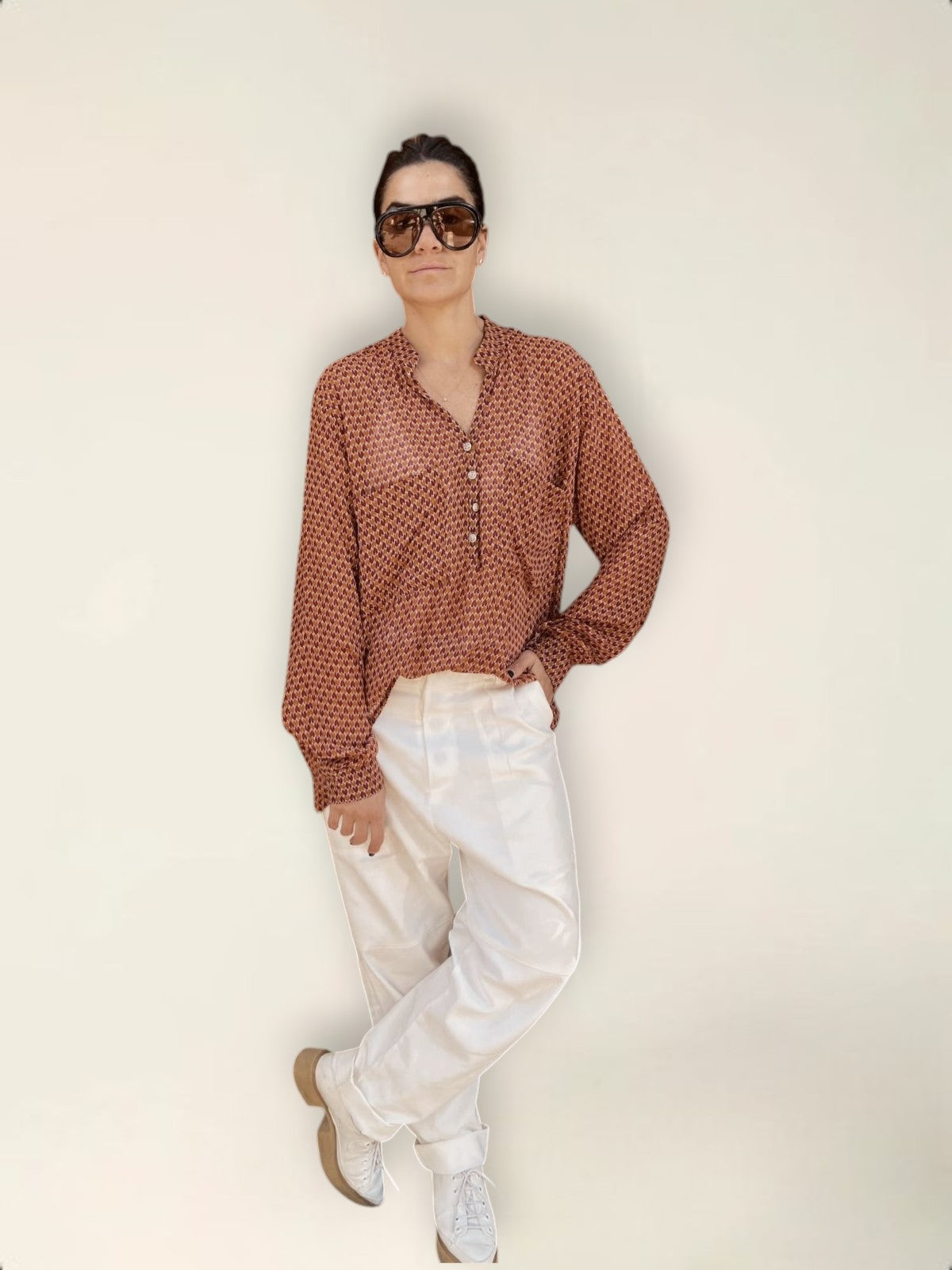 מכופתרות פרינטים