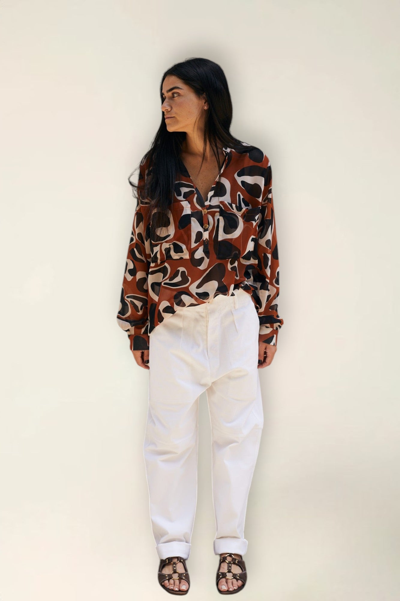 מכופתרות פרינטים