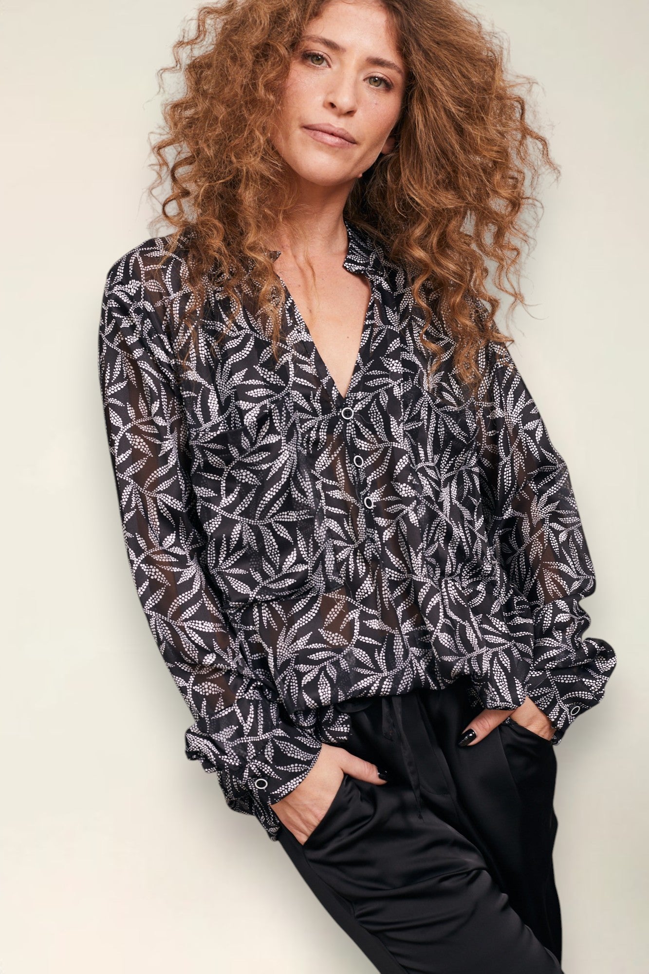 מכופתרות פרינטים